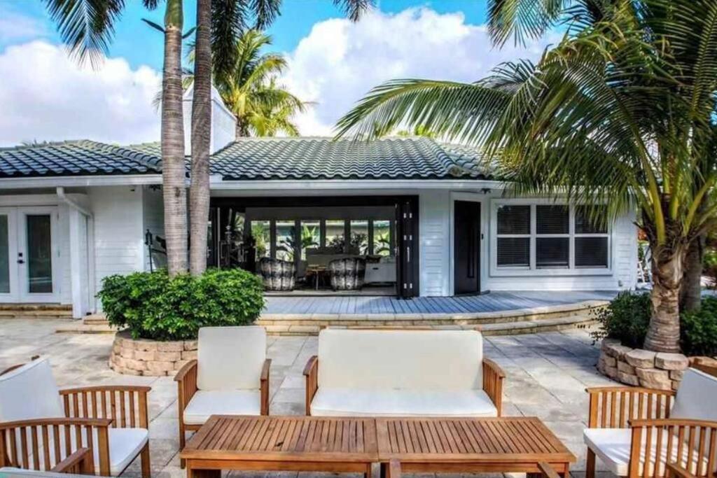 Swaying Palm Beach House Fort Lauderdale Buitenkant foto